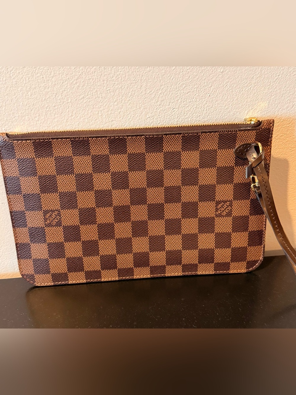 Louis Vuitton Neverfull Damien Monogram Pouch Wristlet Bag Clutch - Picture 2 of 10
